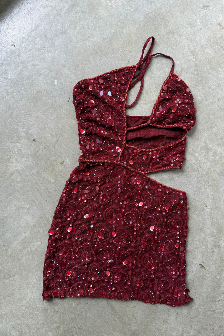 SAMPLE - Strapped Mini Dress - Size XS