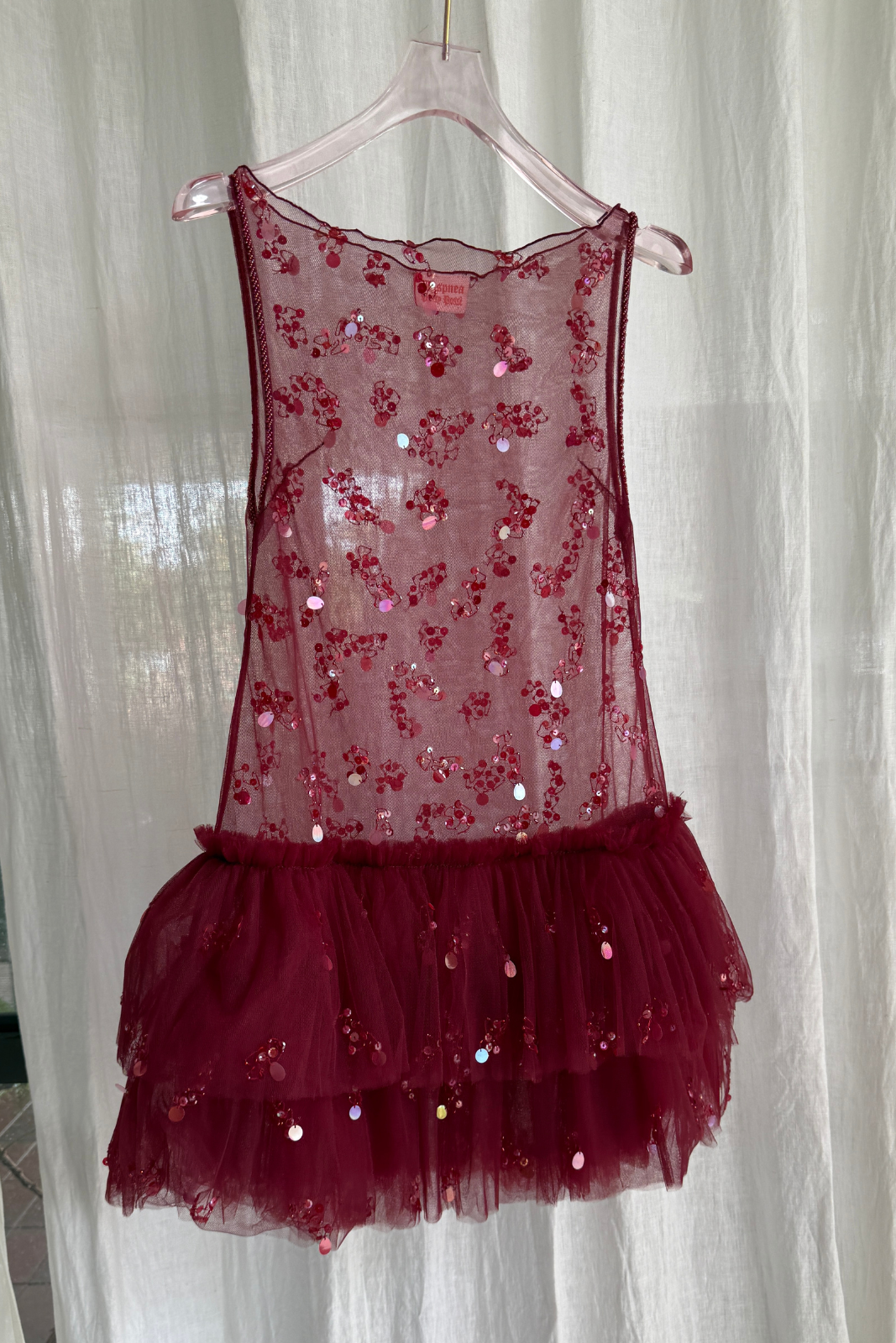 Trophy Tulle Mini Dress