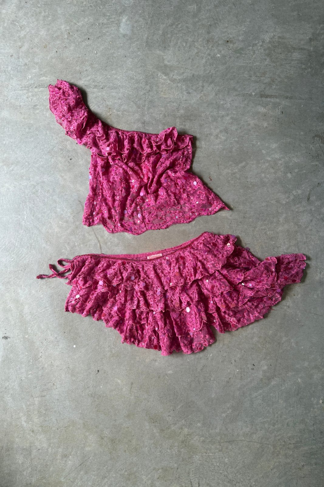 Seaweed Mini Skirt
