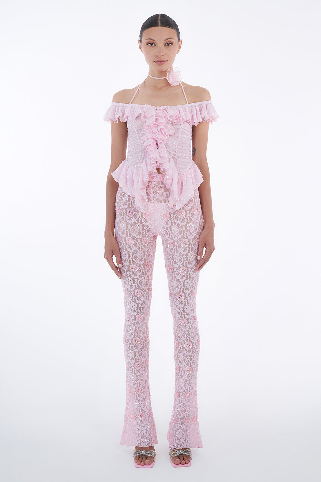 Òrne Lace Flares - Made to Order