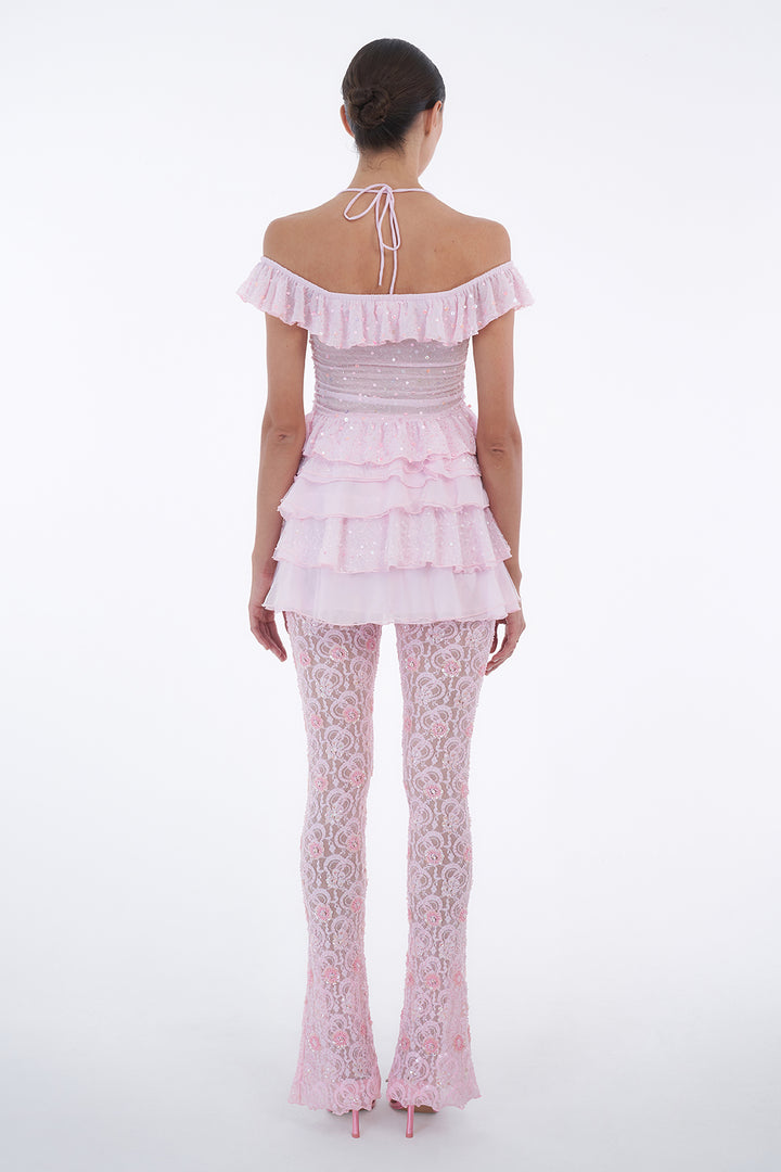 Òrne Lace Flares - Made to Order
