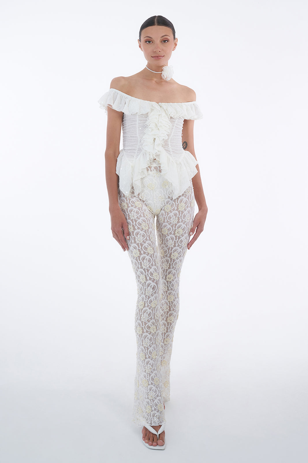 Òrne Lace Flares - Made to Order