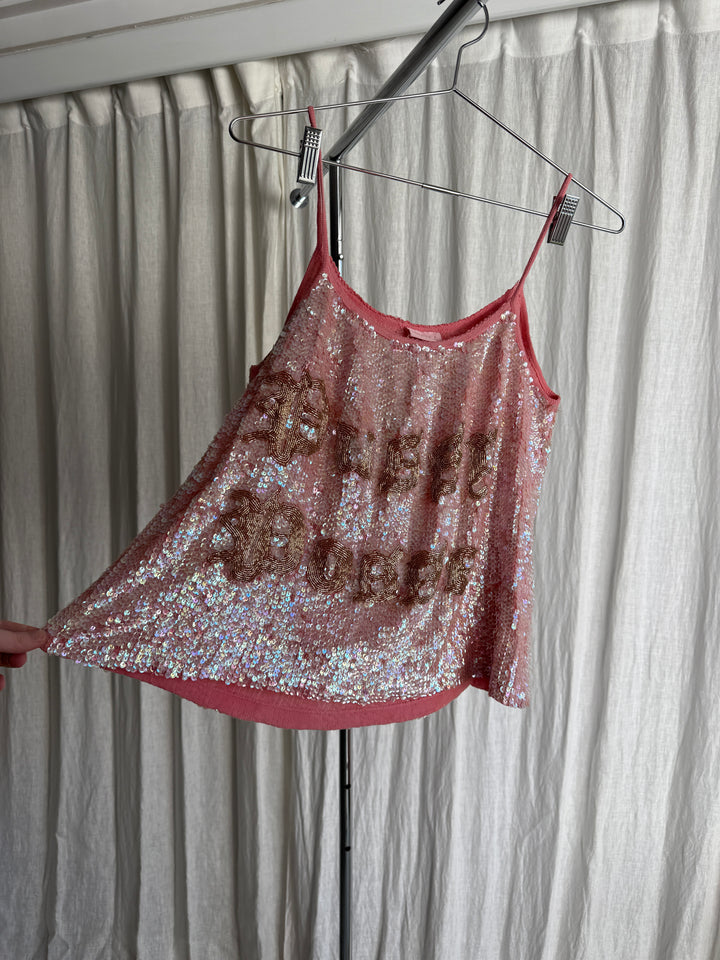 SAMPLE - Repurposed Pussy Posse Cami - Fits S-L