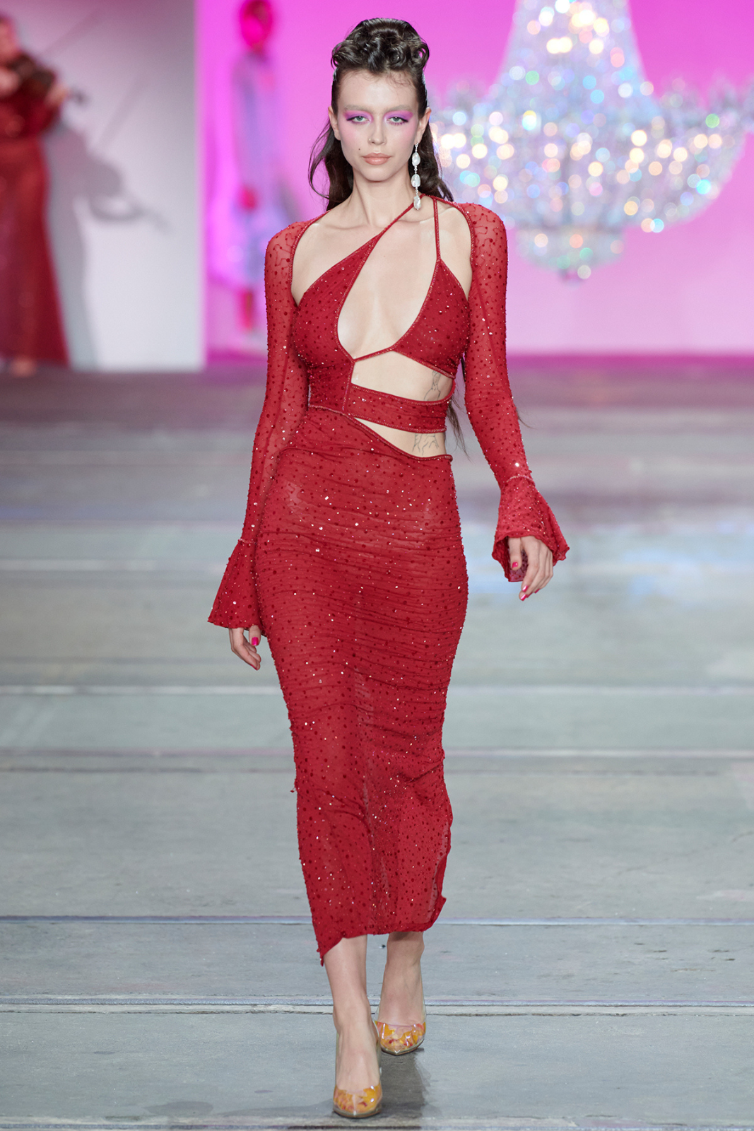 SAMPLE - STRAPPED DRESS - Size 4XL